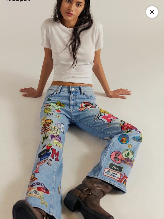 MOTHER Denim - Mother The Bookie Sneak Scout it Out Jeans Size 25 NWOT